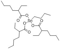 Butiltin tris (2-etilheksanoat) Yapısı