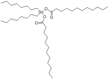 Bis (lauroyloxy) dioctyltin Yapı